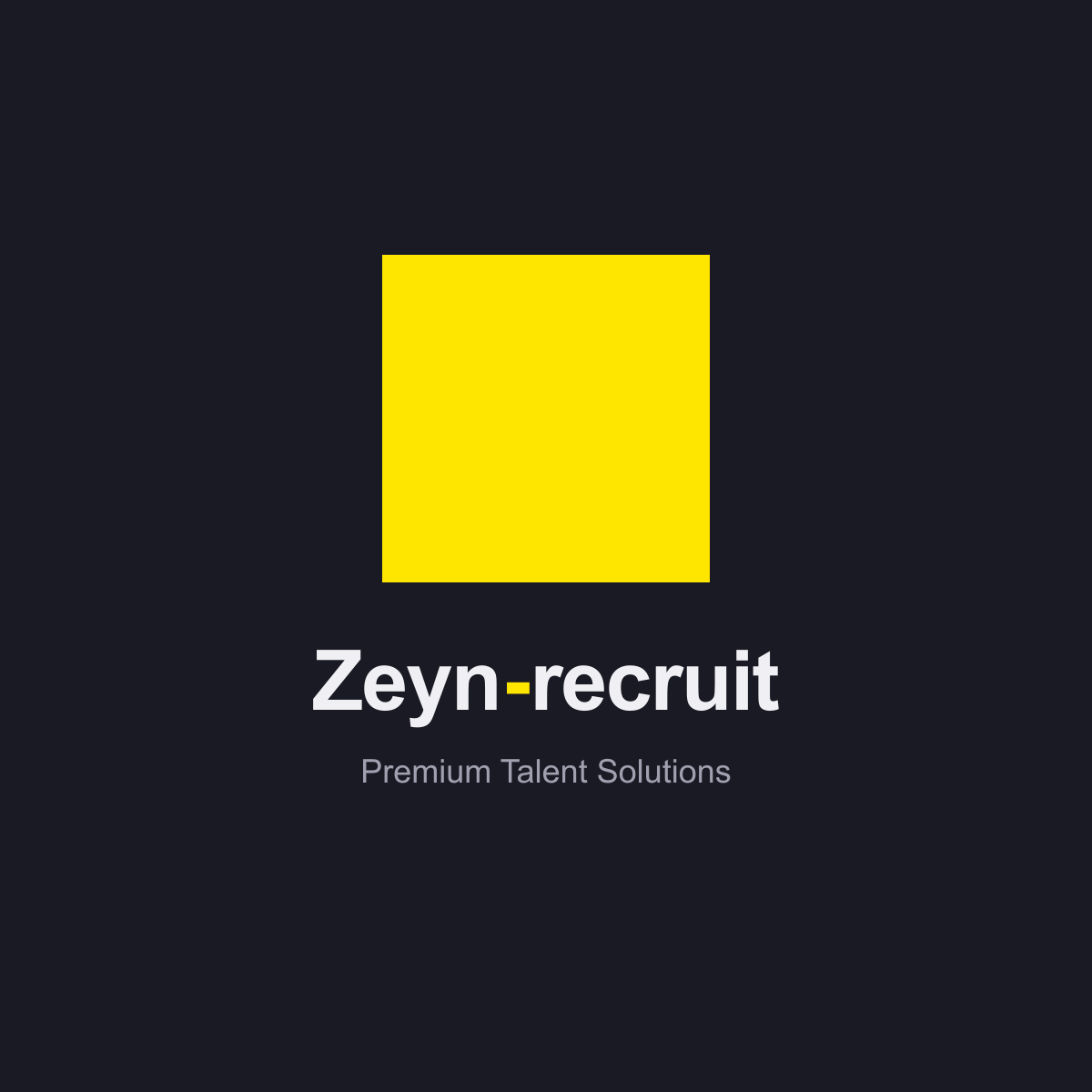 Zeyn-recruit Logo – Premium Talent Solutions, Executive Search und Direct Search
